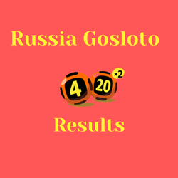 Russia Gosloto 4/20 Results Sunday 3 July 2022